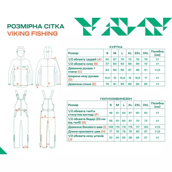 Костюм Viking Fishing Yeti M up to – 30°C к:blue, Стать: Унісекс, Розмір: M, фото , изображение 22